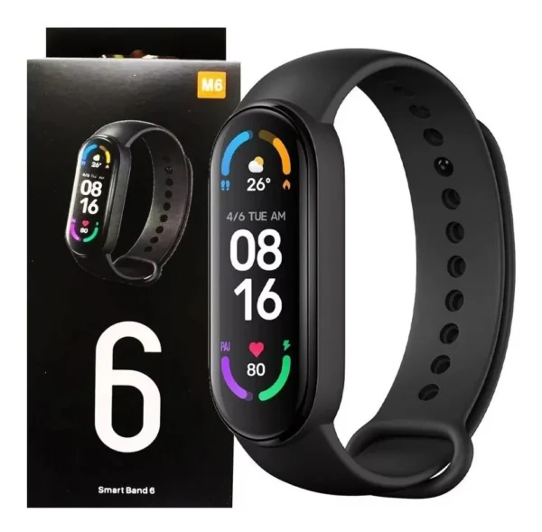 Manilla inteligente Smartband M6 con monitor deportivo y notificaciones