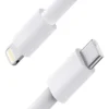176230789653 Cargador Rápido 20W para iPhone con Cable Tipo C a Lightning (1 Metro)