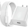 176230789655 Cargador Rápido 20W para iPhone con Cable Tipo C a Lightning (1 Metro)