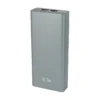 Power Bank Metalica 20.000 mAh TF001 Bateria portatil Power Bank 20.000 mAh en aleacion metalica con multiples puertos USB