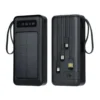 Power Bank Solar 10.000 mAh Linterna LED Bateria portatil Power Bank Solar 10.000 mAh con linterna LED