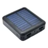 Power Bank Solar 10.000 mAh con linterna LED y cargador portatil outdoor